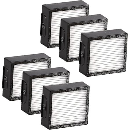(6 stk.) Udskiftnings-HEPA-filter Kompatibelt med iRobot Roomba Combo J7+ / Combo J7 Plus HEPA-filter Tilbehørssæt til Robotstøvsuger [HkkK]