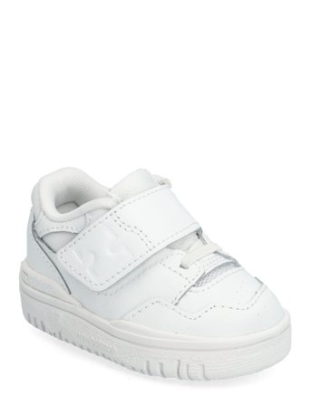 New Balance New Balance 550 Kids Bungee Lace With Hook & Loop Top Strap - White - 23.5