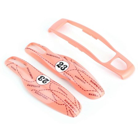 Fjärrnyckelskydd i Rosa, Skyddande Skal för Porsche Panamera/Cayenne/911