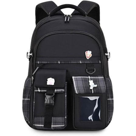 Barnryggsäck förskoleryggsäck skolväskor skolväskor skolväskor flickor pojkar skolväskor reseskolväskor med plyschhänge & söt bricka