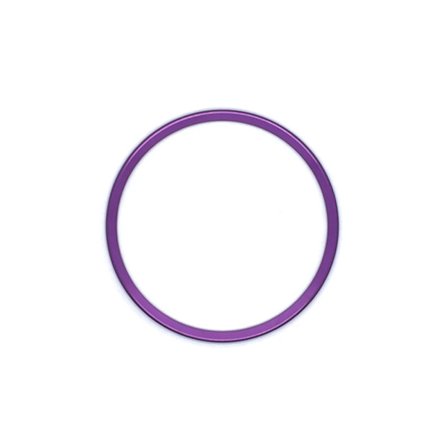 Krominen auton muotoilu keskuslogon koristelistatarroilla Audi A3 8P S3 A4 B6 B7 A5 A6 Q5 Q7 sisätilan lisävarusteet~03304