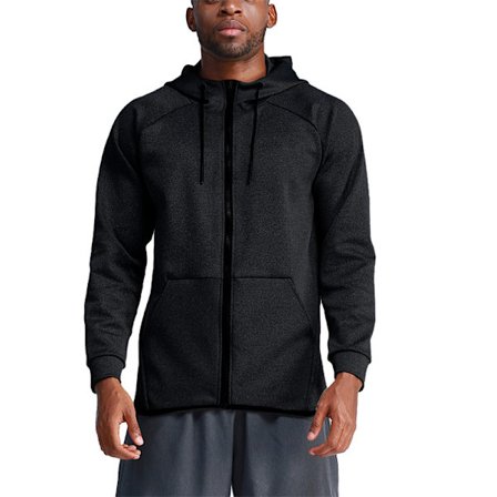 Lättvikts Hoodie med Full Zip för Män - Solskydd för Utomhus
