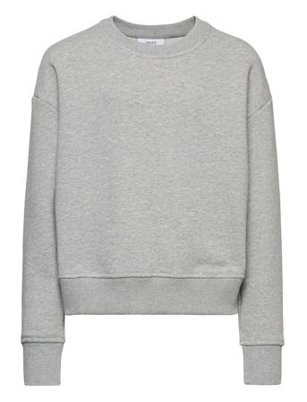 Our L Crew Sweat Sweat-shirt Tröja Grå Grunt