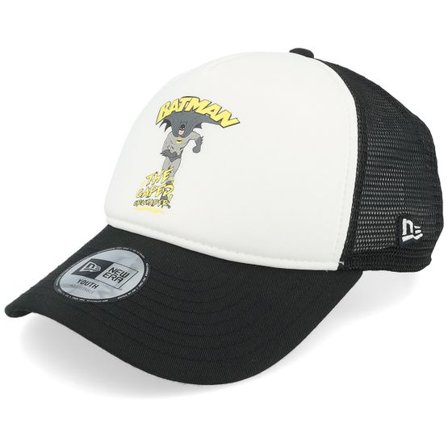 New Era - Vit trucker Keps - Kids Dc Batman White/Black Trucker @ Hatstore