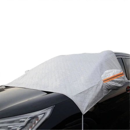 Bilrutebeskyttelse mot snø, vanntett og tykt beskyttelse