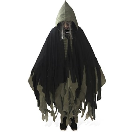 Halloween-aaveasu Aikuisille Pelottava Halloween-viitta Huppuineen