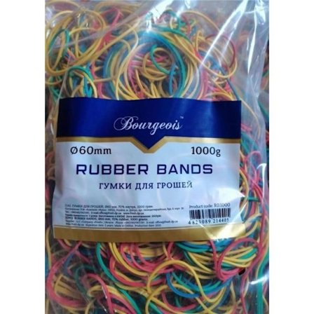 Gommetter Färska Gummiband 60 mm 1000 g blandning av färger