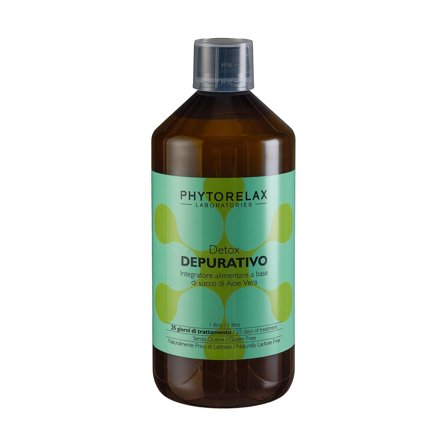 Phytorelax Integratori Alimentari Integratore Alimentare - DEPURATIVO 1L - Integratore Corpo e Detox