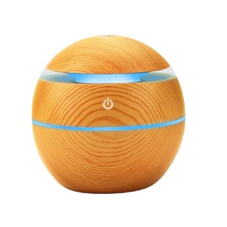 Luftfuktare, aromdiffusator, Ionizerare med LED-ljus Tree