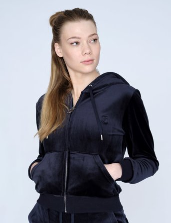 Juicy Couture Robertson Hoodie - Navy - L