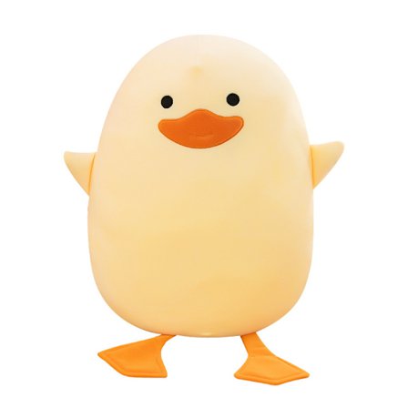 Gullig Anka Plyschkudde Djurdockor Supermjuk Krambar Leksak Present