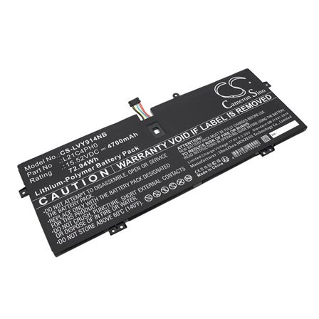 Batteri till Notebook, Bärbar dator för Lenovo Yoga 9 14ITL5-82BG008EPB m.fl.