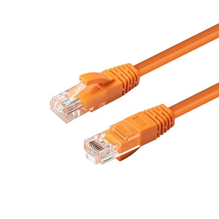 MicroConnect Nettverkskabel - RJ-45 (hann) til RJ-45 (hann) - 7 m - UTP - CAT 6 - oransje