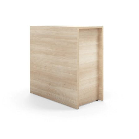 Stufensitzmodul TOGETHER, 800 x 400 x 800 mm, asch