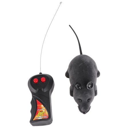 Elektrisk Mus Morsom Mus Katt Leke Katt Ertende Interaktiv Mus Leke (Tilfeldig Farge, Ingen Batteri)