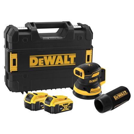 Dewalt DCW210P2 Eksentersliper med batteri og lader, Maskiner