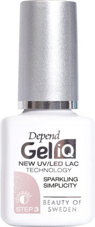 Depend Gel iQ Polish, Step 3 Sparkling Simplicity, Makeup, Gelénegle, Gel Neglelak