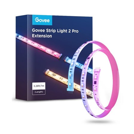 GOVEE Strip Light 2 Pro 1M Extension 1m utvidelse for din Strip Light 2 pro