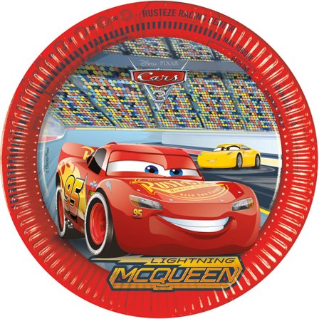 Cars 3 Paptallerkener