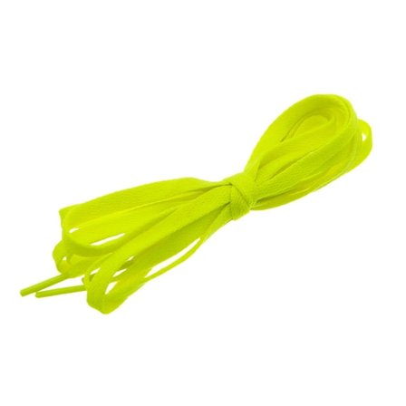 Kengännauhat - Neonkeltainen - Litteät [140 cm]