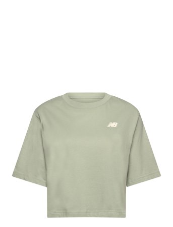 New Balance Linear Heritage Relaxed T-Shirt - Green - XL