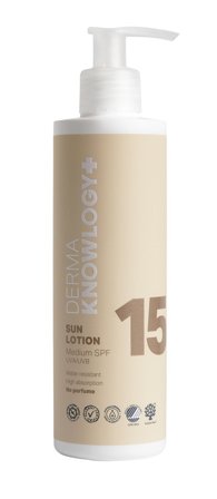 Dermaknowlogy Sun Lotion SPF 15 200 ml, Skincare, Solpleje, Solcreme
