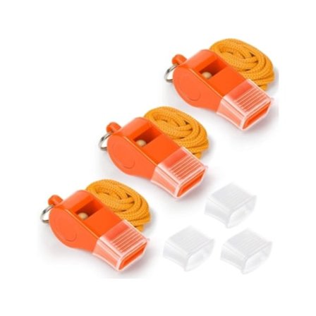 3 kpl pilli kaulanauhalla ja suukappaleella, erittäin kovaääniset urheilupillit, täydelliset valmentajille, tuomareille, hätätilanteisiin Beijiyi (