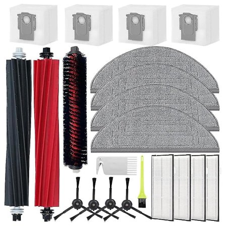 Db S8 Pro Ultra -robotti-imurin pääsivuharja Hepa-suodatin Moppiliina Pölypussit Tarvikkeet Varaosat - XC