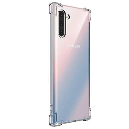 Robust silikone etui - Samsung Galaxy Note10 Transparent/Genomskinlig