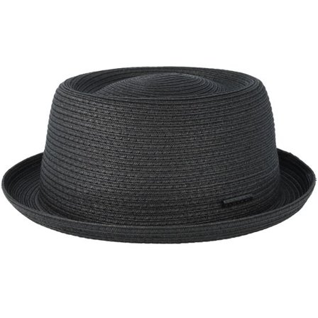 Stetson - Svart porkpie Hatt - Toyo Black Porkpie @ Hatstore