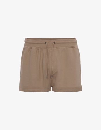 Women Organic Sweatshorts - Warm Taupe - L