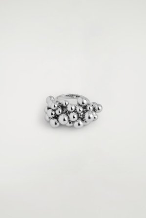 COS Women's Cluster Ring in Silver-coloured