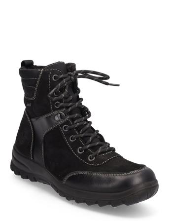 L7107-00 Shoes Wintershoes Winter Boots Musta Rieker