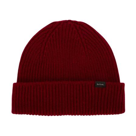 Paul Smith, Beanies Rood, Heren, Maat:ONE Size