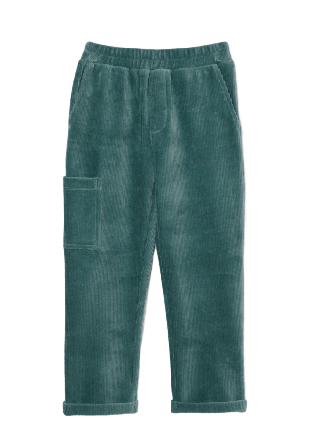 RIKIKI Manchesterbyxor LUKA Byxor Grön 98/104