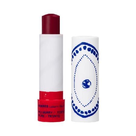 Korres Lip Balm Tinted Läppvård Unisex Rosa 4.5 G
