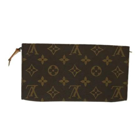 Louis Vuitton Vintage, Pre-owned Canvas pouches Bruin, Dames, Maat:ONE Size,leer