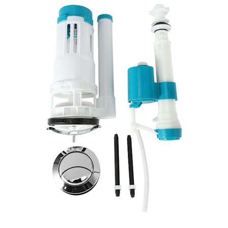 Marine dubbel toaletttillbehörssats utloppsväv gammaldags enkel dräneringsventil vattentank passar (DPD)