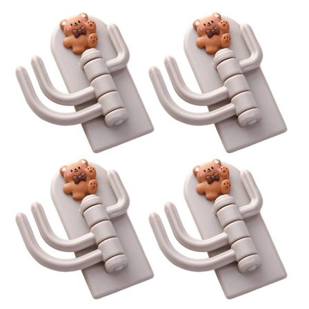 4st roterande krokar Väggdörrhållare STYLE 9 - high quality