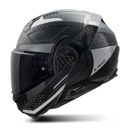 LS2 FF910 Advant II Modular Helmet Grey XL