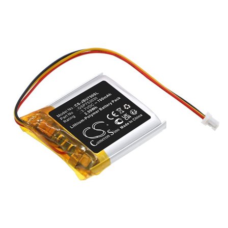 Kuuloke vara-akku 700mAh – kevyt ja tehokas Li-Polymeeriakku langattomiin kuulokkeisiin