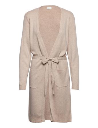 Vimarla Belt L/S Knit Cardigan/Su Brown Vila