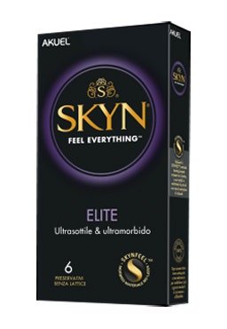 Akuel Skyn Elite 6 Pezzi - Preservativi Ultrasottili Premium