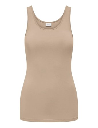JDY Jdyava S/L Tank Top 180 Jrs Noos - Beige - L