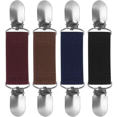 Galaxy 4 kpl paitaklipsit, neuletakiklipsit, joustava unisex yksinkertainen