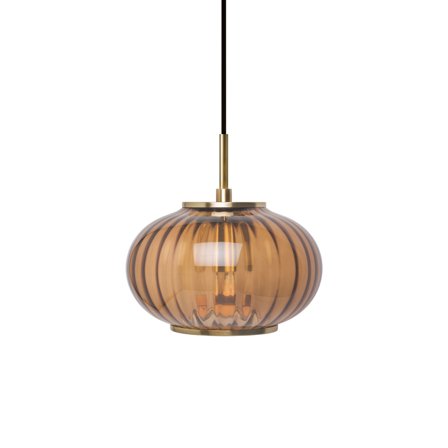 Edgeform Urc taklampe 19 cm, amber