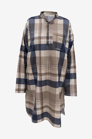 Halvor Bakke - Yöpaita Nevlunghavn - Sininen - Kylpytakit - S/M - - Homeroom