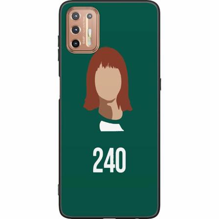 Motorola Moto G9 Plus Svart Skal Squid Game