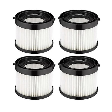 4-pack 49-90-1951 Vakuumfilter för Milwaukee M18 Kompakt Dammsugare 0882-20 (FMY) 45 Plast