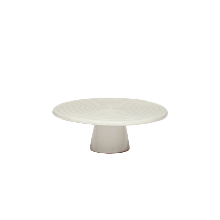 Dutchdeluxes Uppläggningsfat 20ø Serveringstillbehör Unisex Vit S